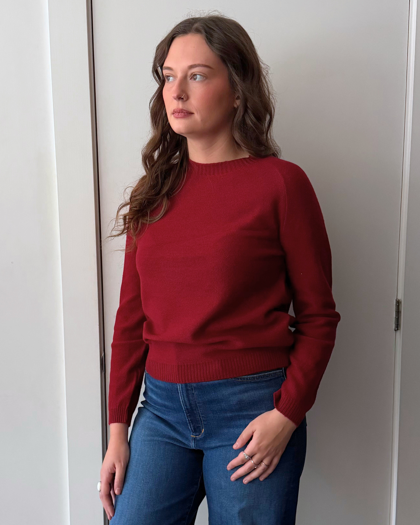Naïf - Valuri Sweater - Wine Red