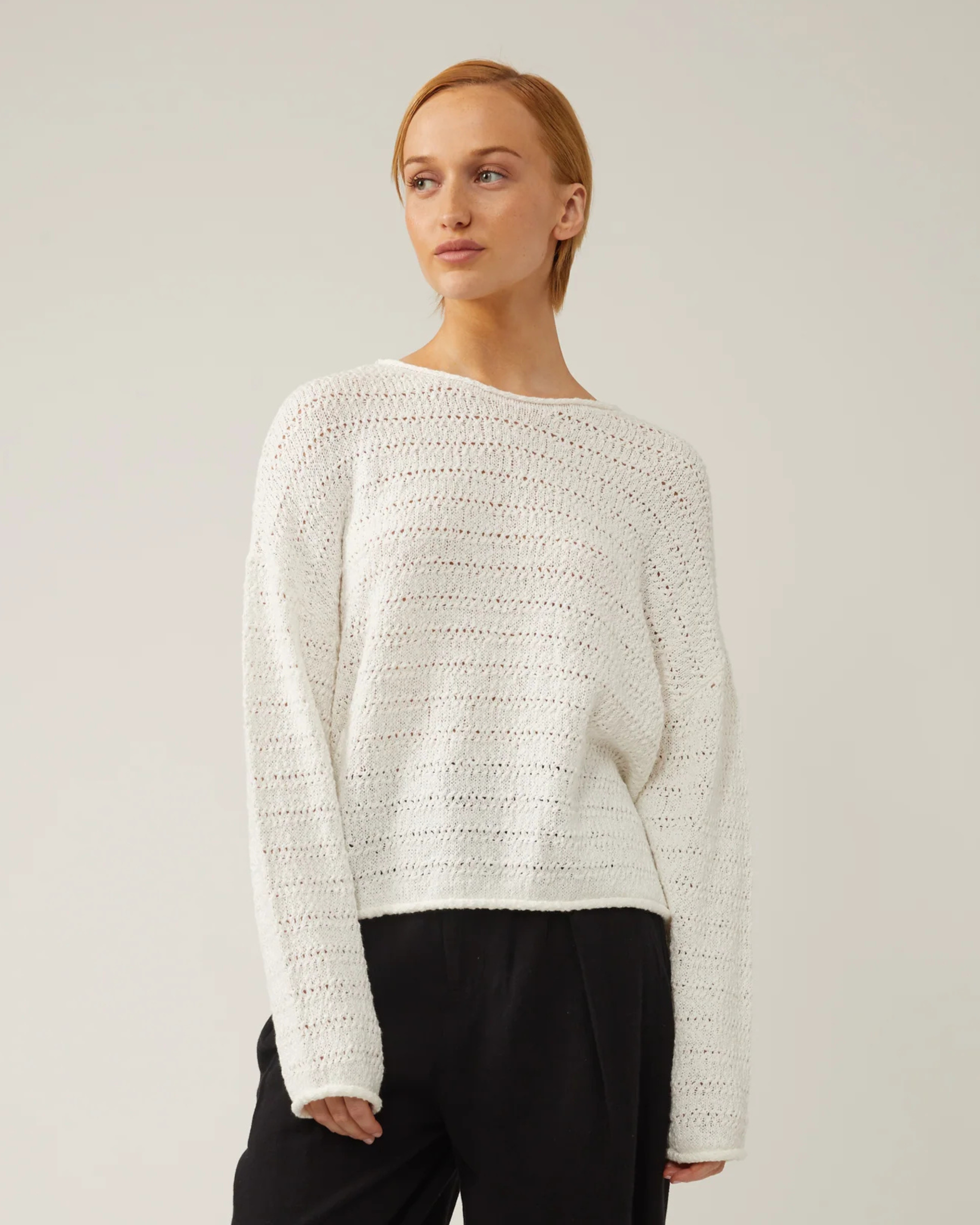 Naïf - Imani Sweater - White