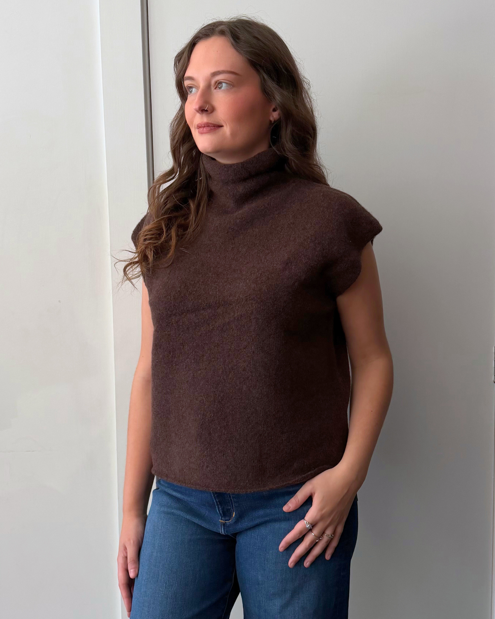 Naïf - Samia Vest - Chocolate