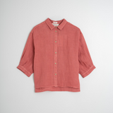 Linen Button Blouse