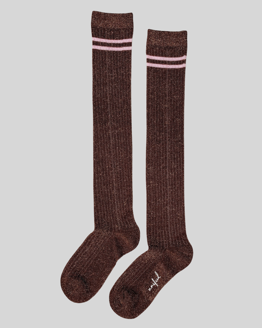 Unified - Shimmer Socks – Rich Bronze -