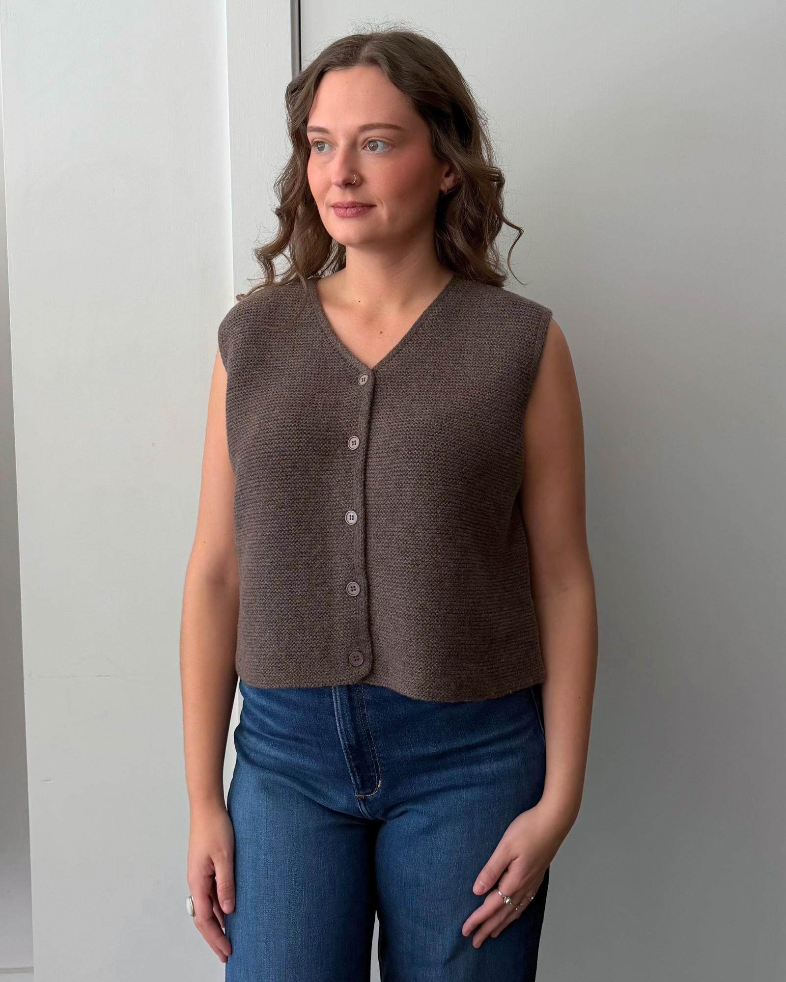 Naïf - Demeter Vest - Dark Taupe