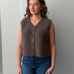 Naïf - Demeter Vest - Dark Taupe