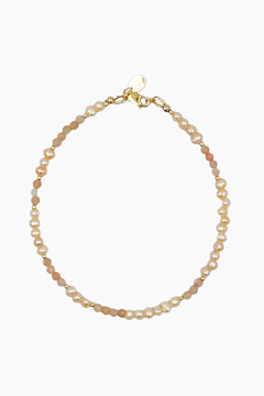 Saskia de Vries - Sun and Salt Anklet – Gold 9" -