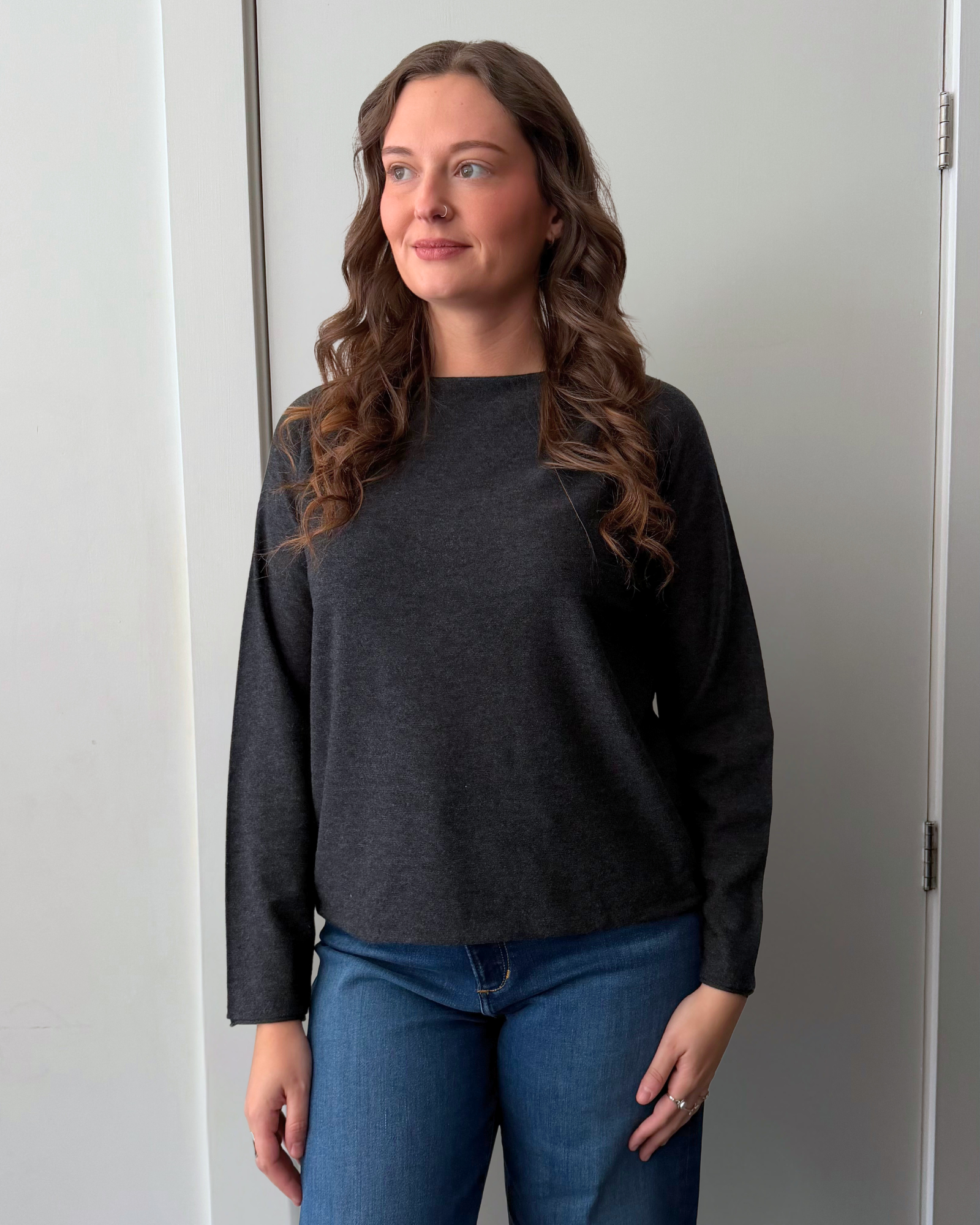 Naïf - Salome Sweater - Anthracite