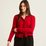 Naïf - Helly Cardigan - Dark Red
