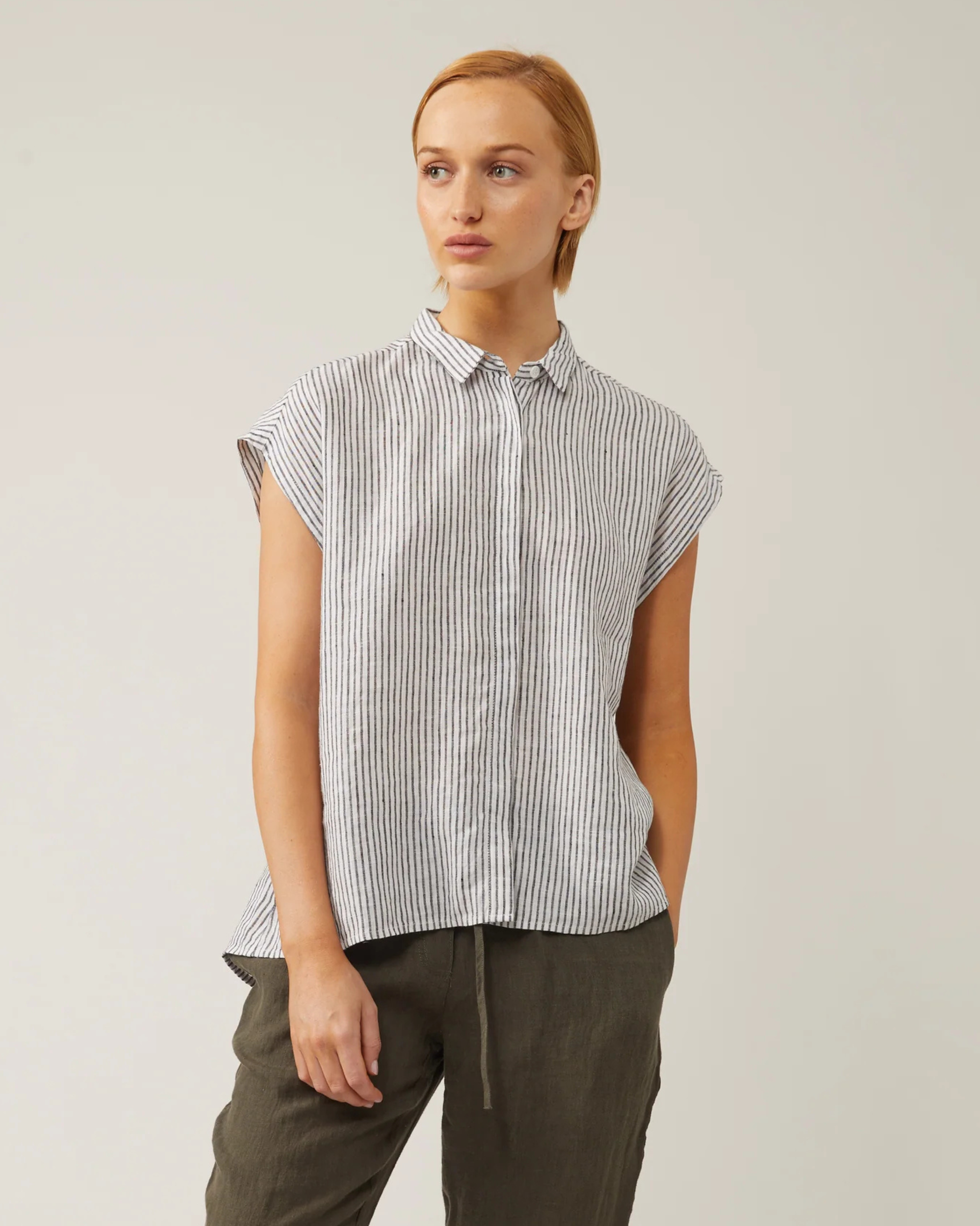 Naïf - Dolores Top - Black White