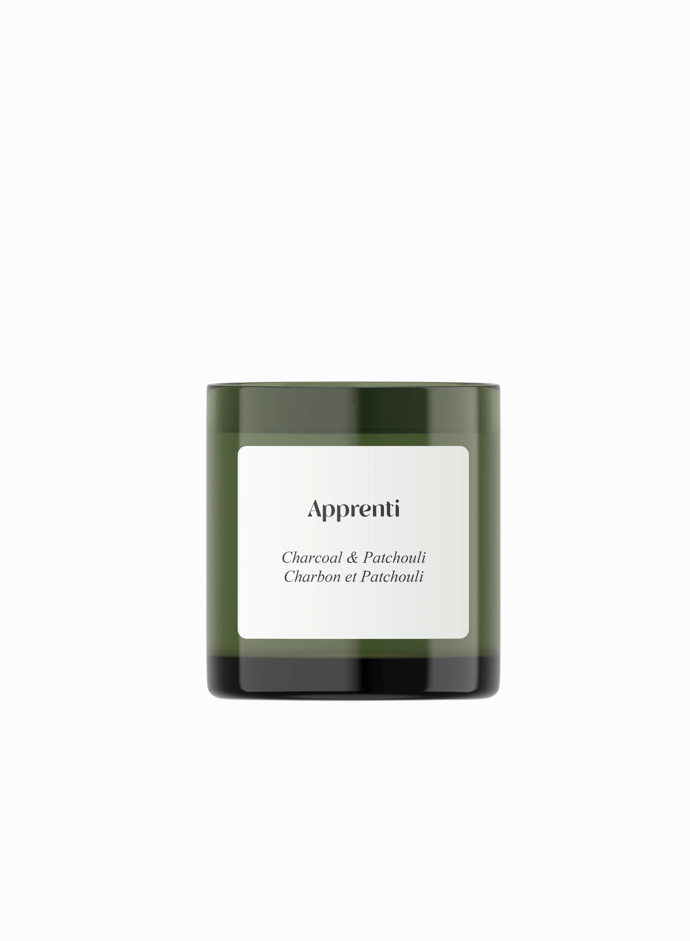 Apprenti - Charcoal & Patchouli Candle -