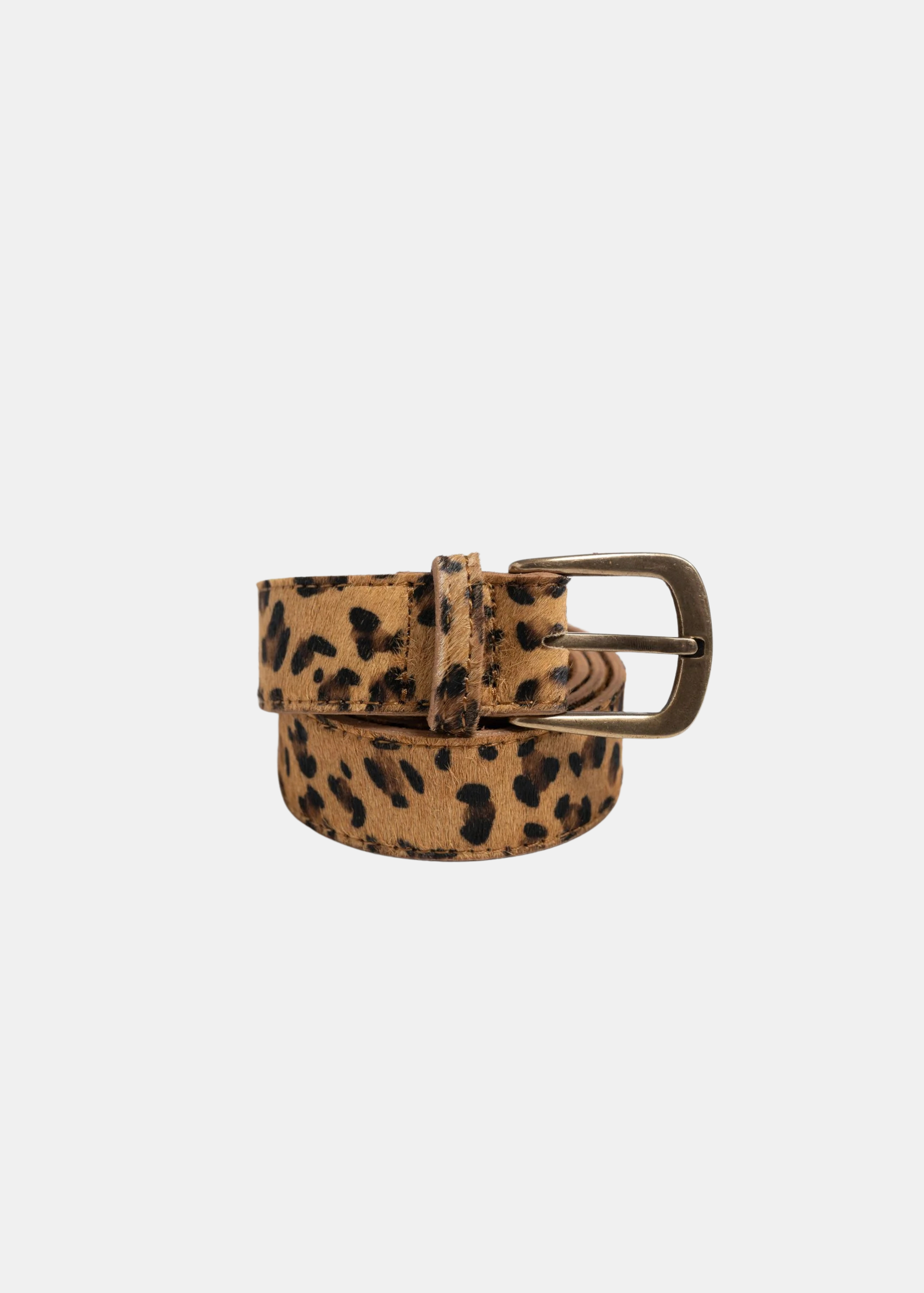 Indi & Cold - Leather Belt - Camel