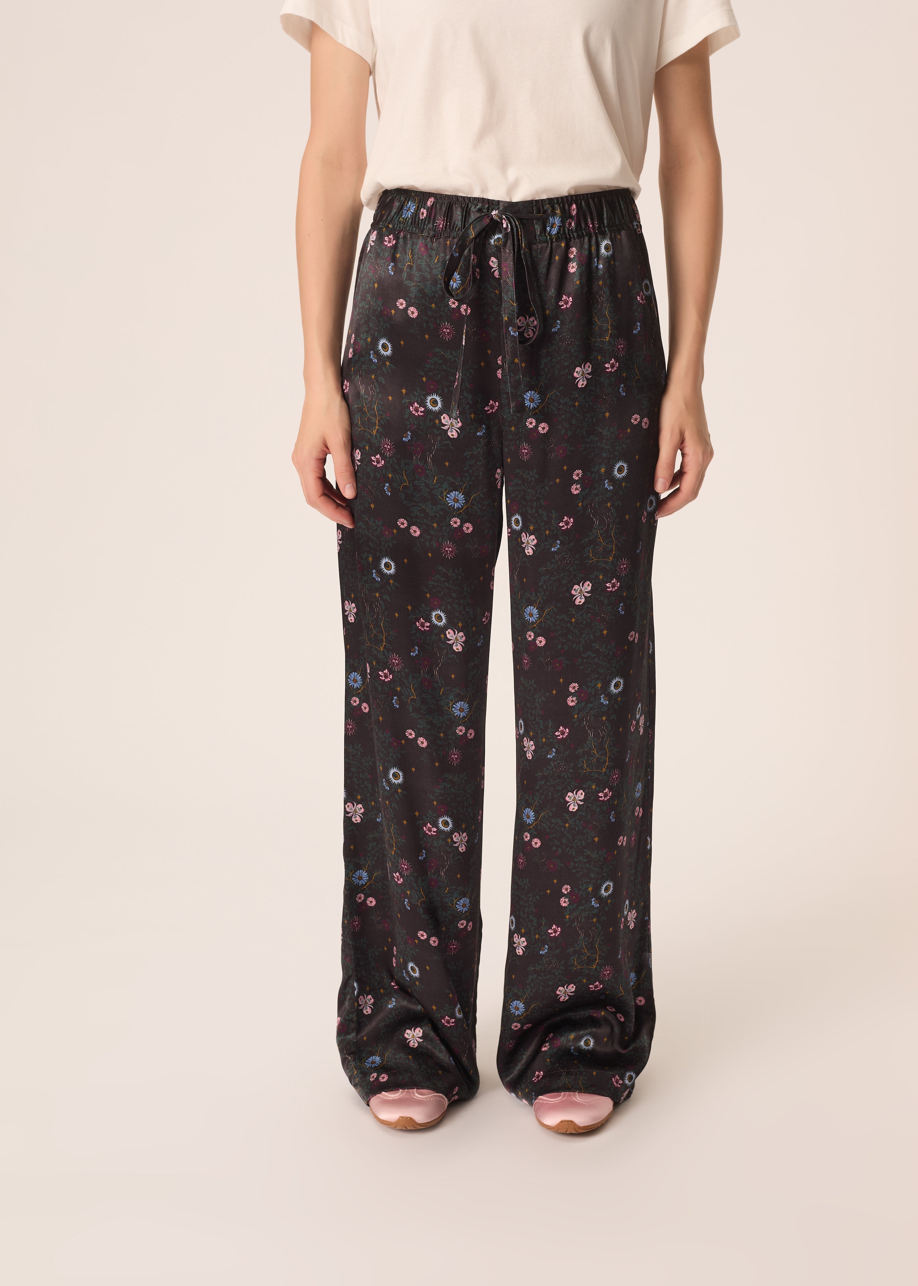 Des Petits Hauts - Victoire Pant - Conte Black Print