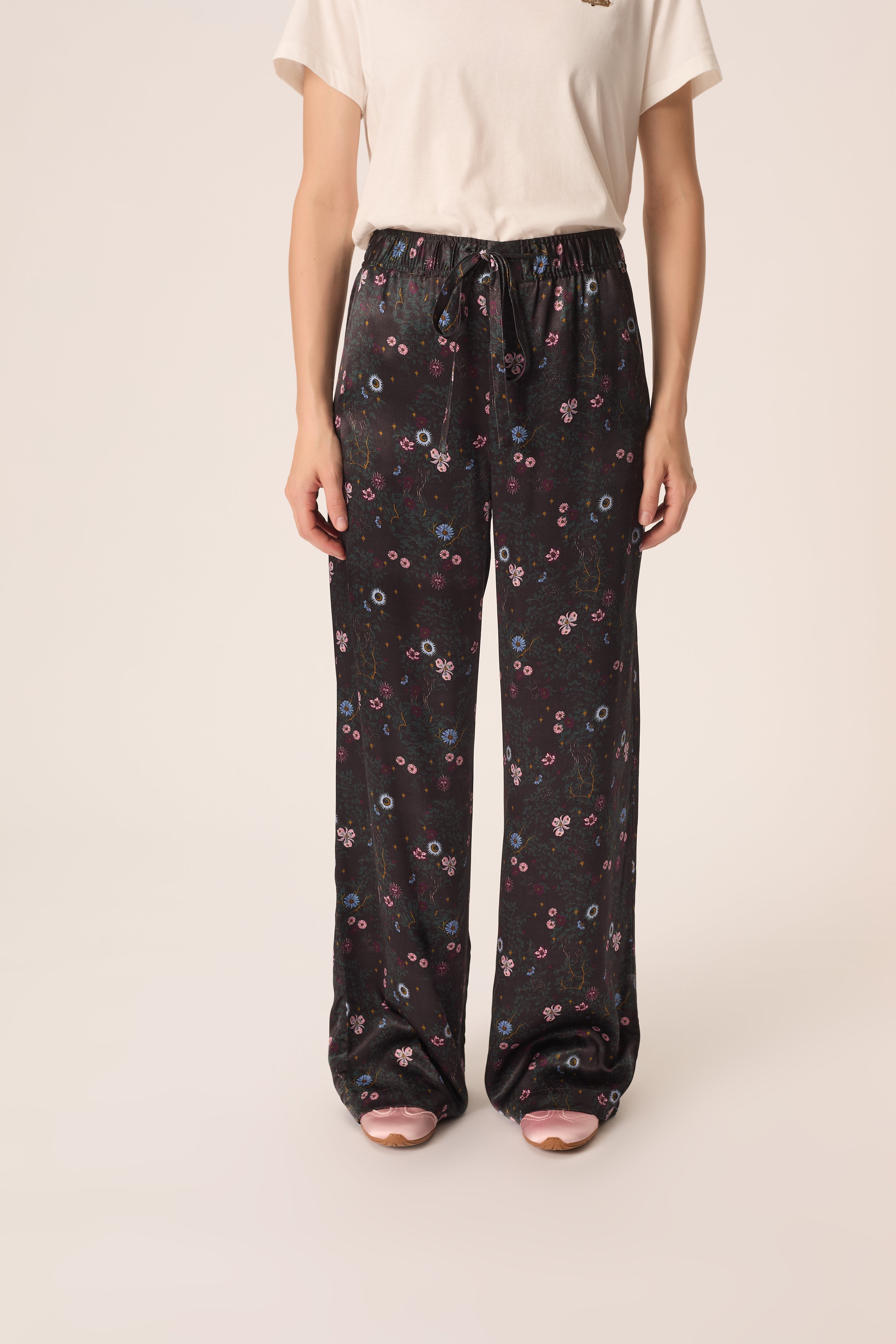 Des Petits Hauts - Victoire Pant - Conte Black Print