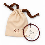 Soi - Petite Garnet Stretch Bracelet -