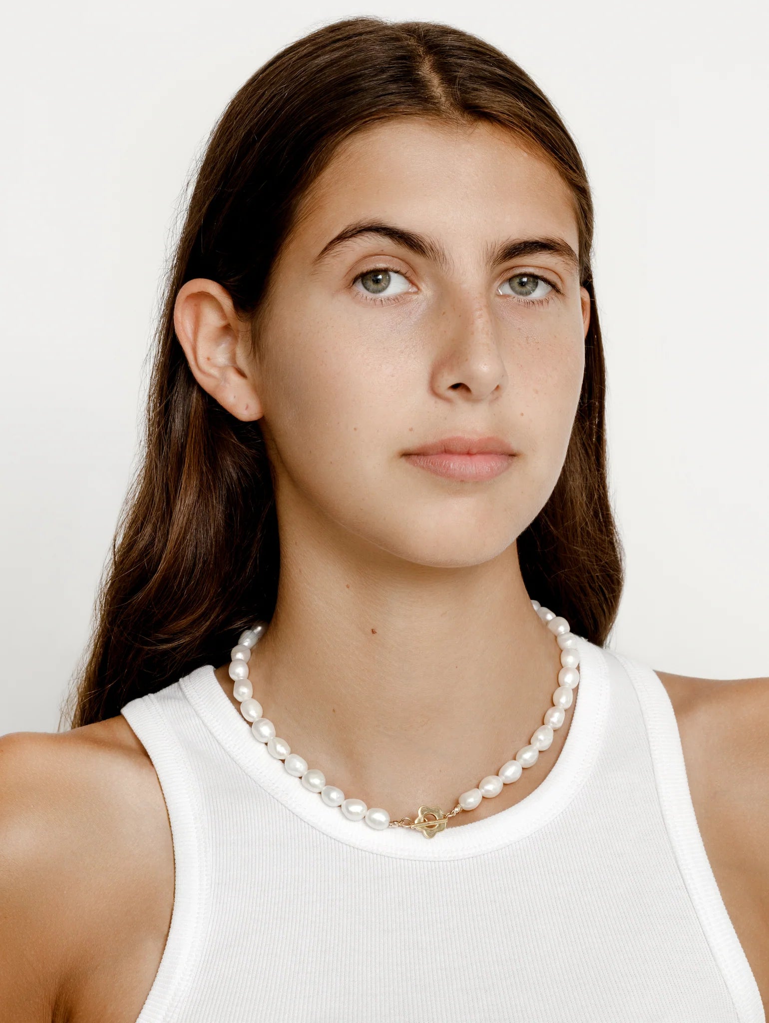 Wolf Circus - Lola Pearl Necklace Gold -