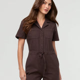 Stretch Canvas Girlfriend Jumpsuit