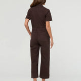 Stretch Canvas Girlfriend Jumpsuit