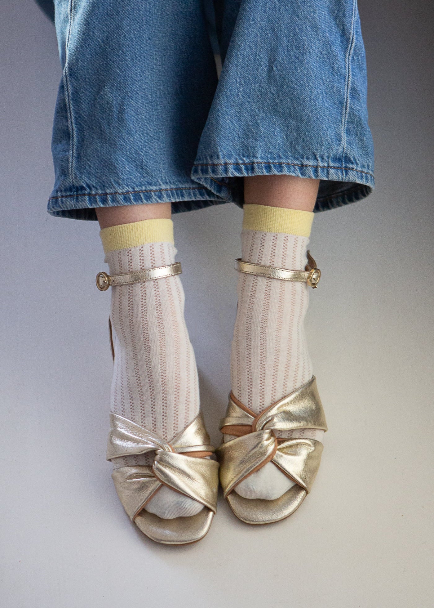 Unified - Sunday Socks – Lemon Stripe -