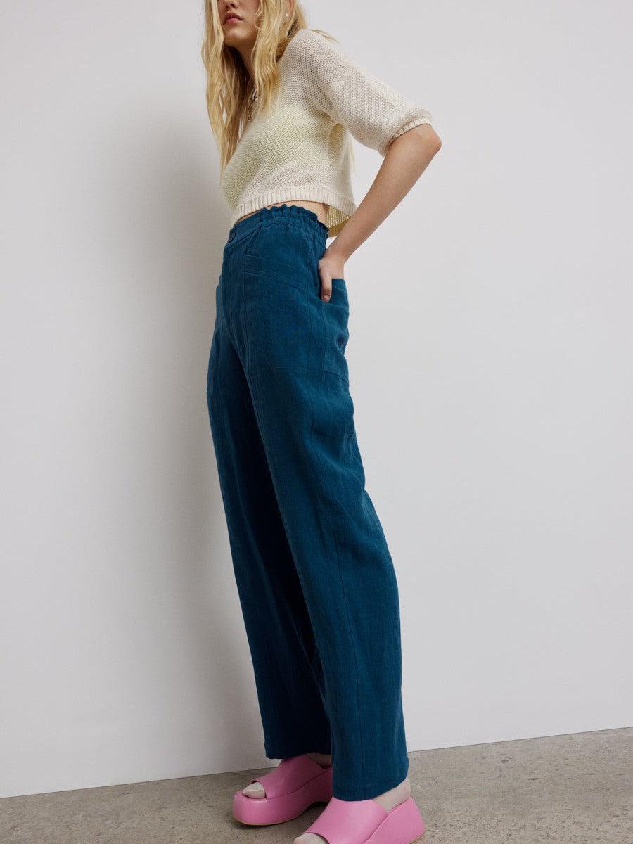 Adams Pant-Eve Gravel-Sattva Boutique