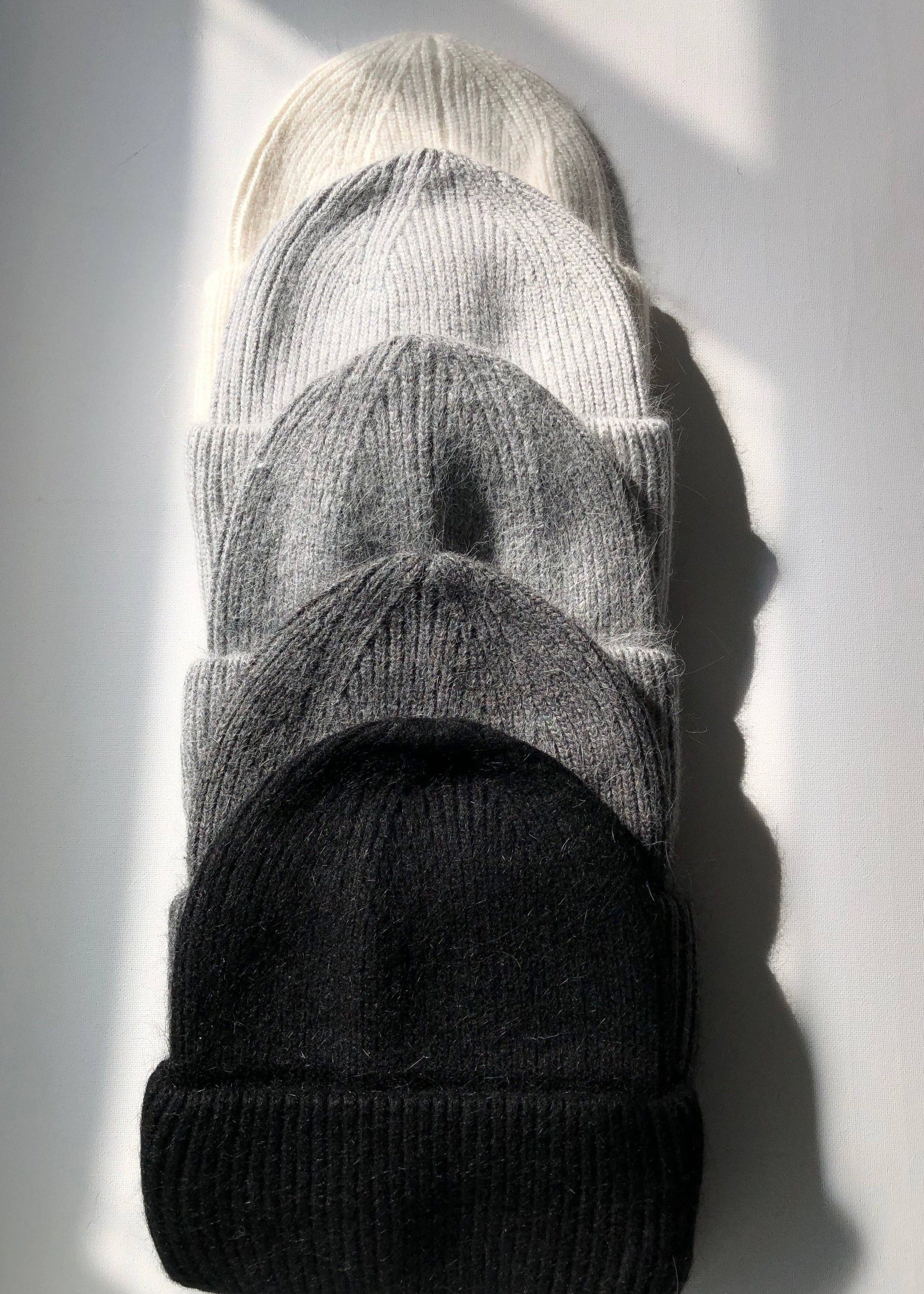 Billy Bamboo - Royal Angora Beanie – Black -