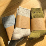 Billy Bamboo - Iceland Wool Sock – Grey Melange -