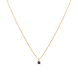 Leah Alexandra - Birthstone Necklace | February -