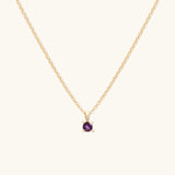 Birthstone Necklace – February