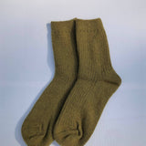 Billy Bamboo - Iceland Wool Socks – Olive -