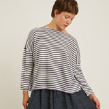 Naïf - Enora Stripe Sweater - Navy White