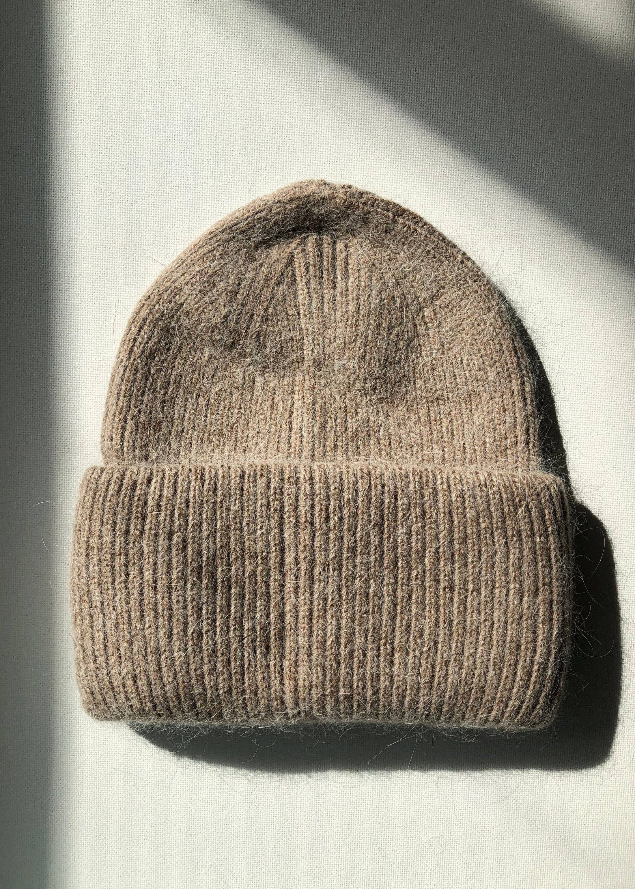 Billy Bamboo - Royal Angora Beanie – Mushroom -