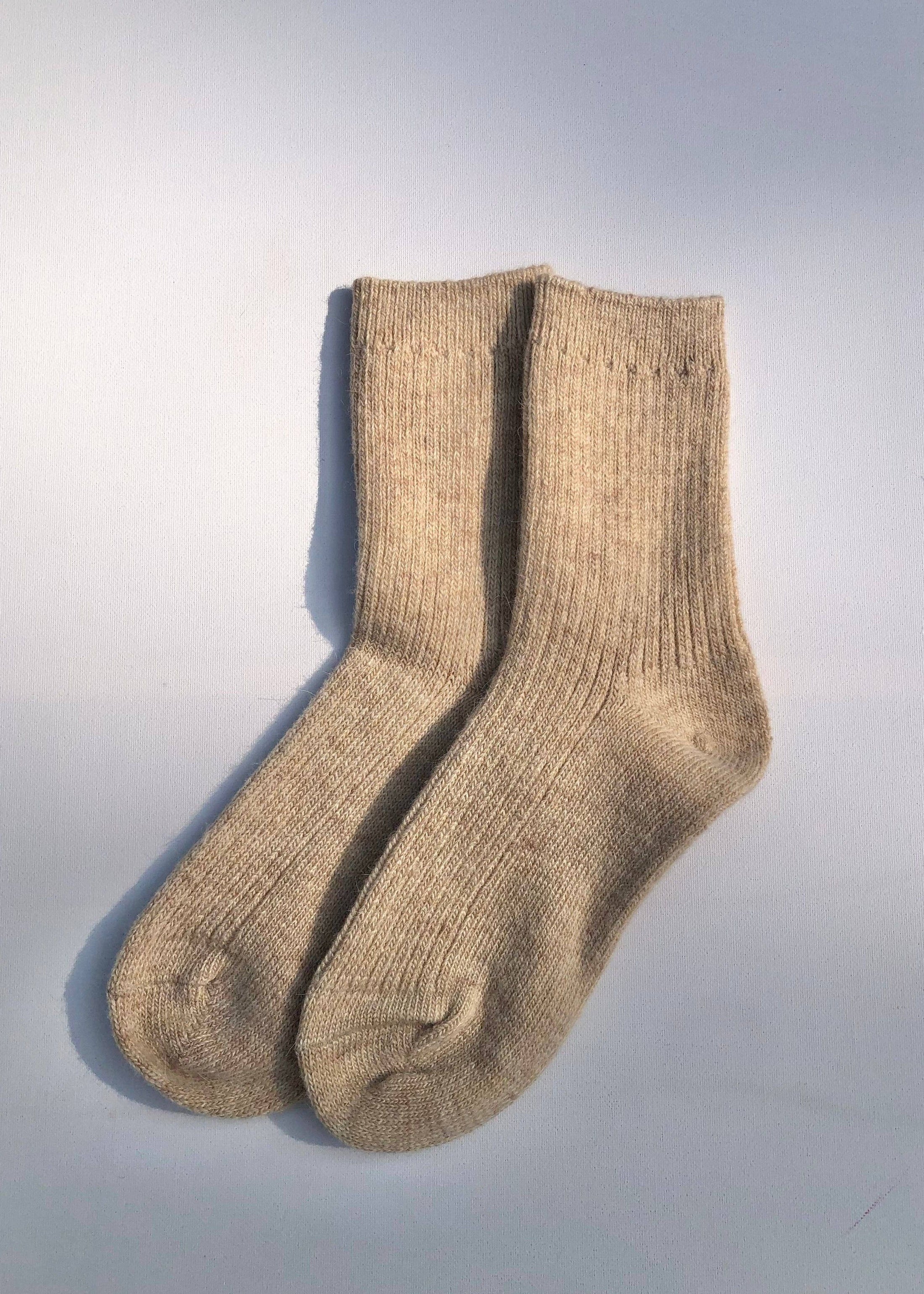 Billy Bamboo - Iceland Wool Socks – Oat -