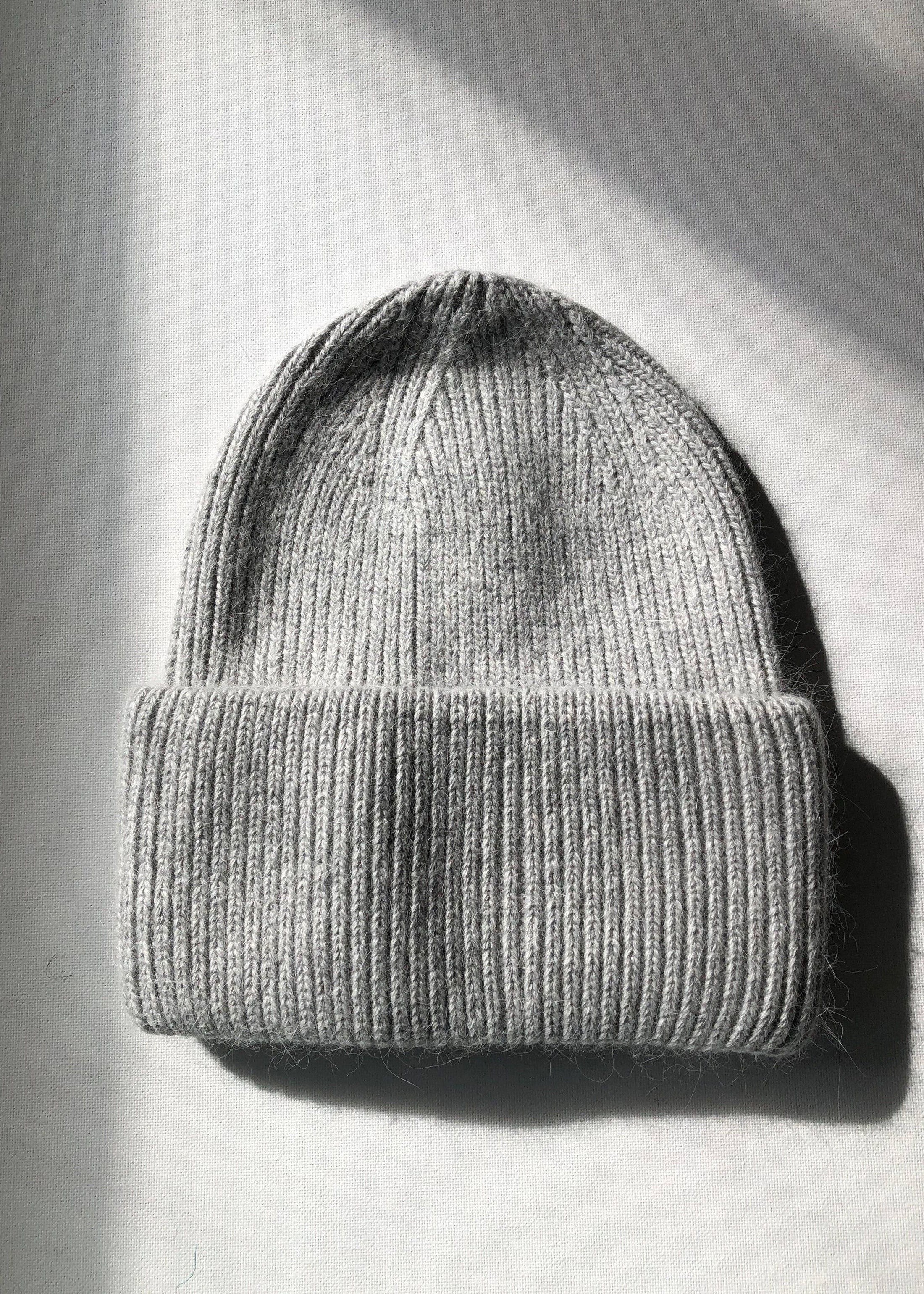 Billy Bamboo - Royal Angora Beanie – Light Grey -