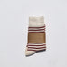 Billy Bamboo - Colour Stripe Socks – Burgundy -