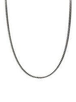 Oxidized Fine Curb Chain 20''-Pyrrha-Sattva Boutique