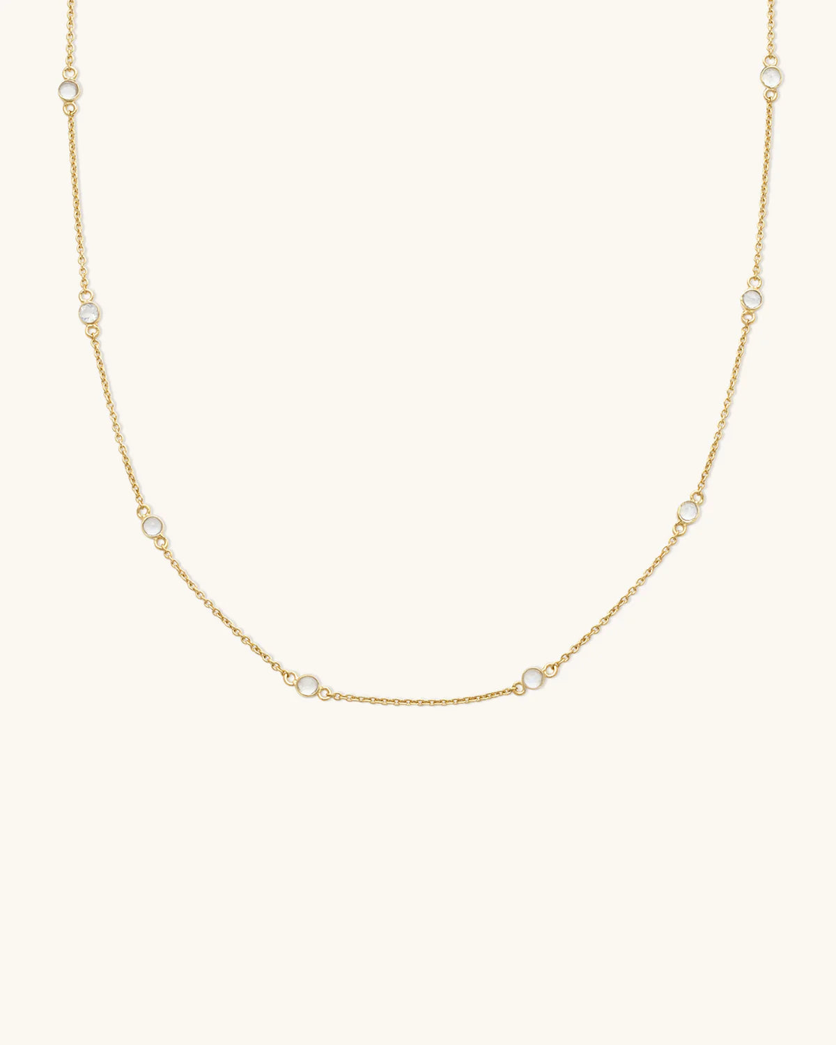 Leah Alexandra - Floatesse Necklace – Gold CZ -