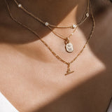 Leah Alexandra - Floatesse Necklace – Gold CZ -