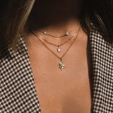 Leah Alexandra - Floatesse Necklace – Gold CZ -