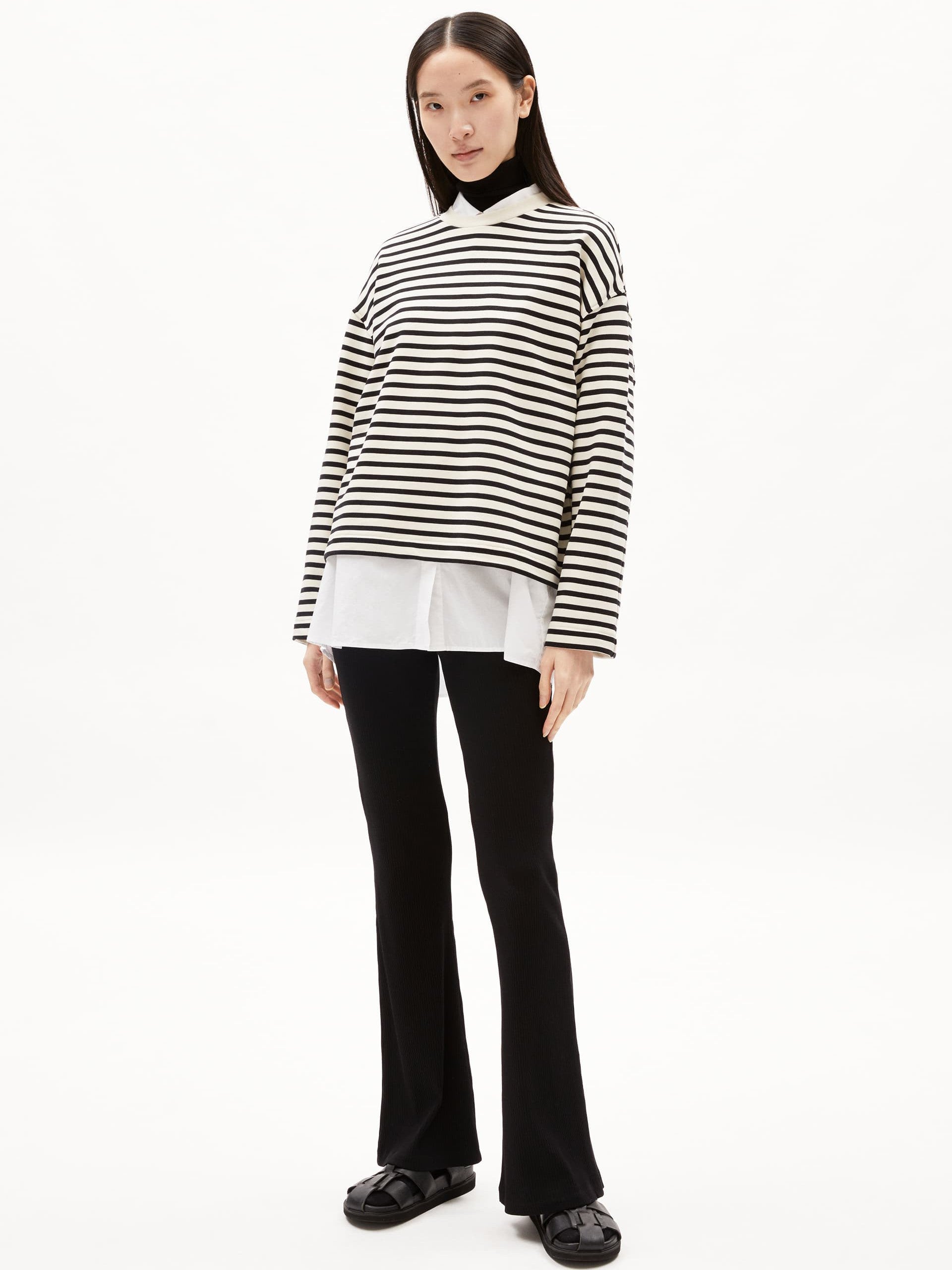 Frankaa Stripe Sweatshirt-Armedangels-Sattva Boutique