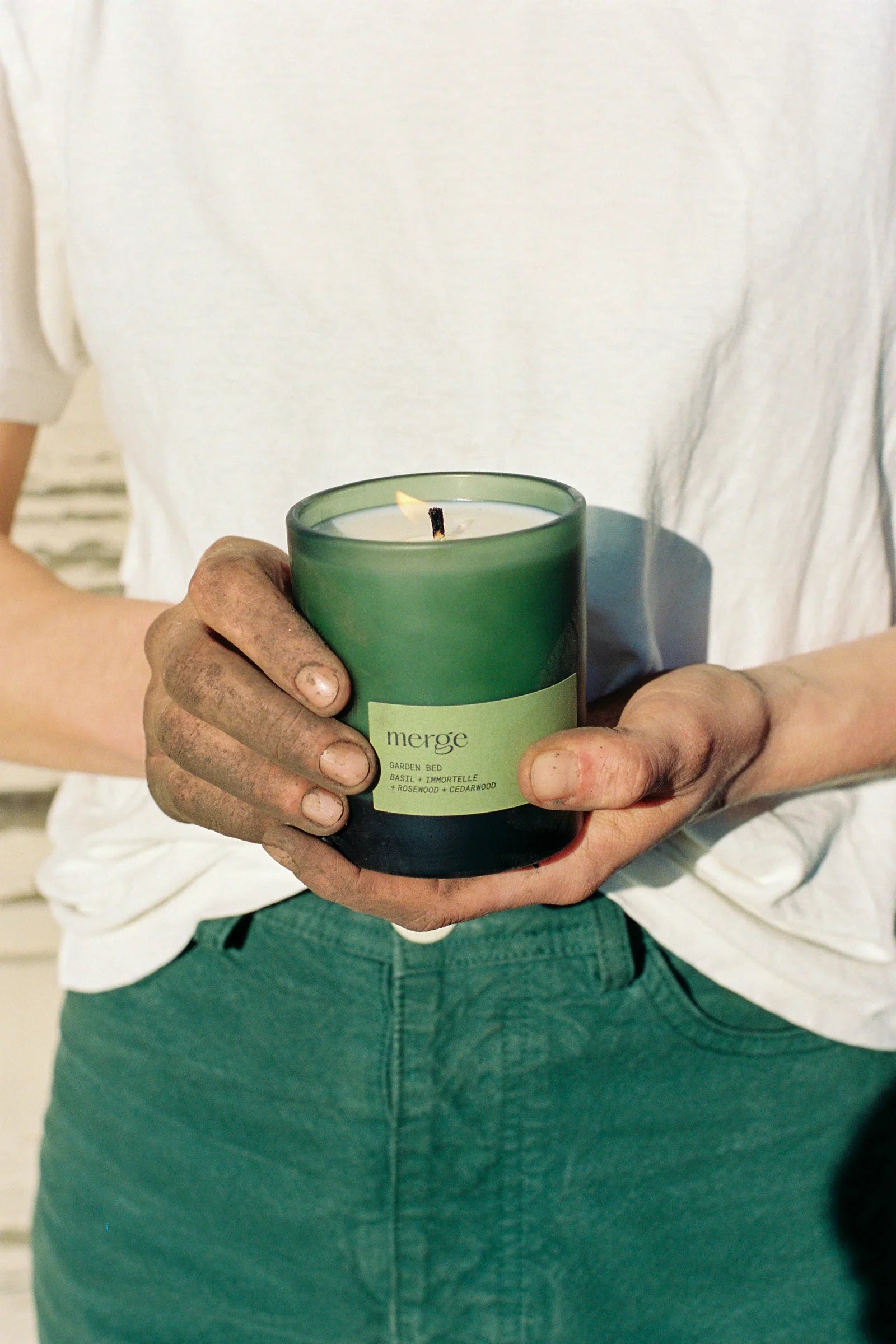 merge - Garden Bed Soy Wax Candle -
