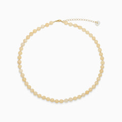 Soi - Hailey Yellow Jade Necklace -