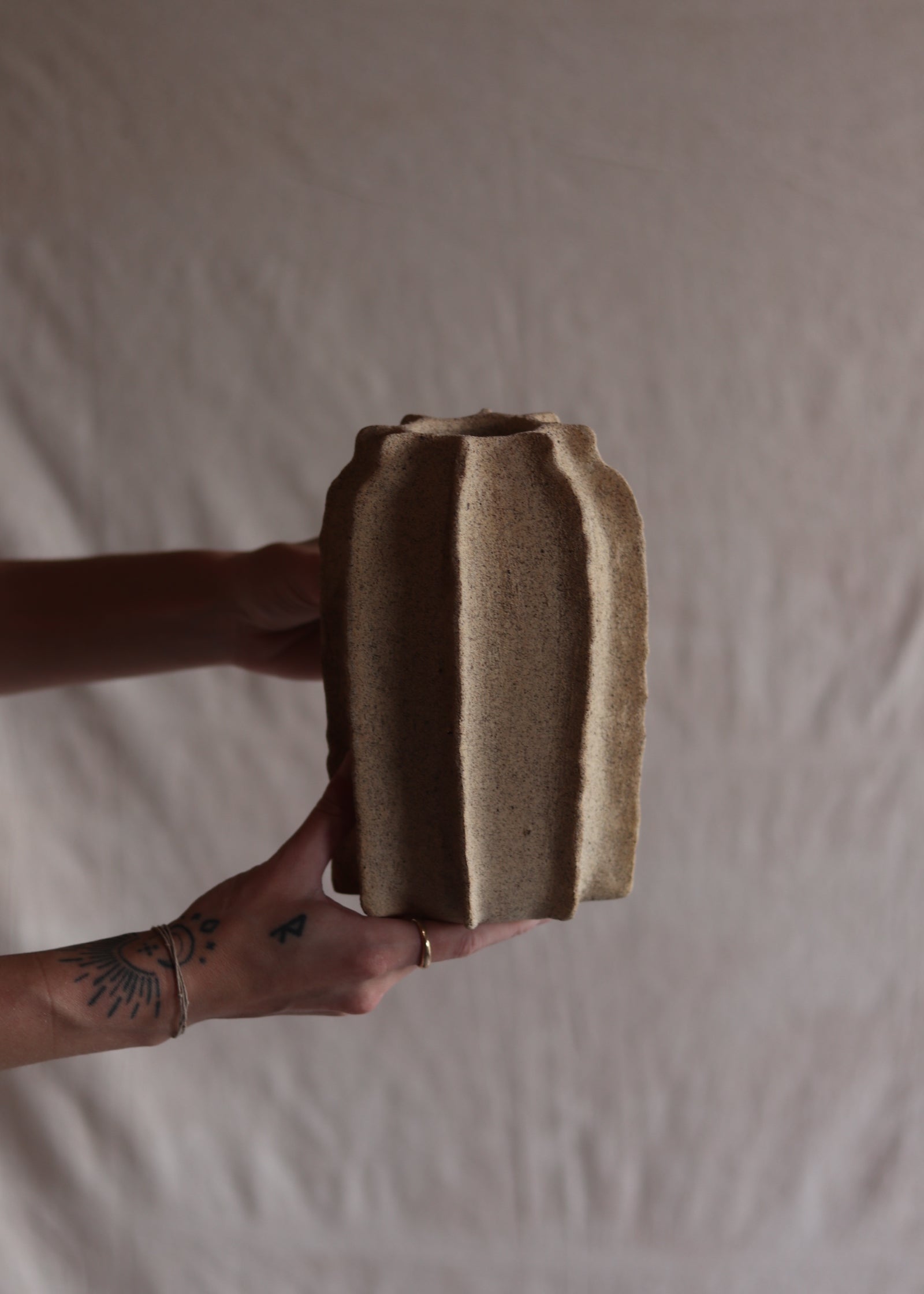 Of The Earth - 7.5" Gathered Earth Vessel -