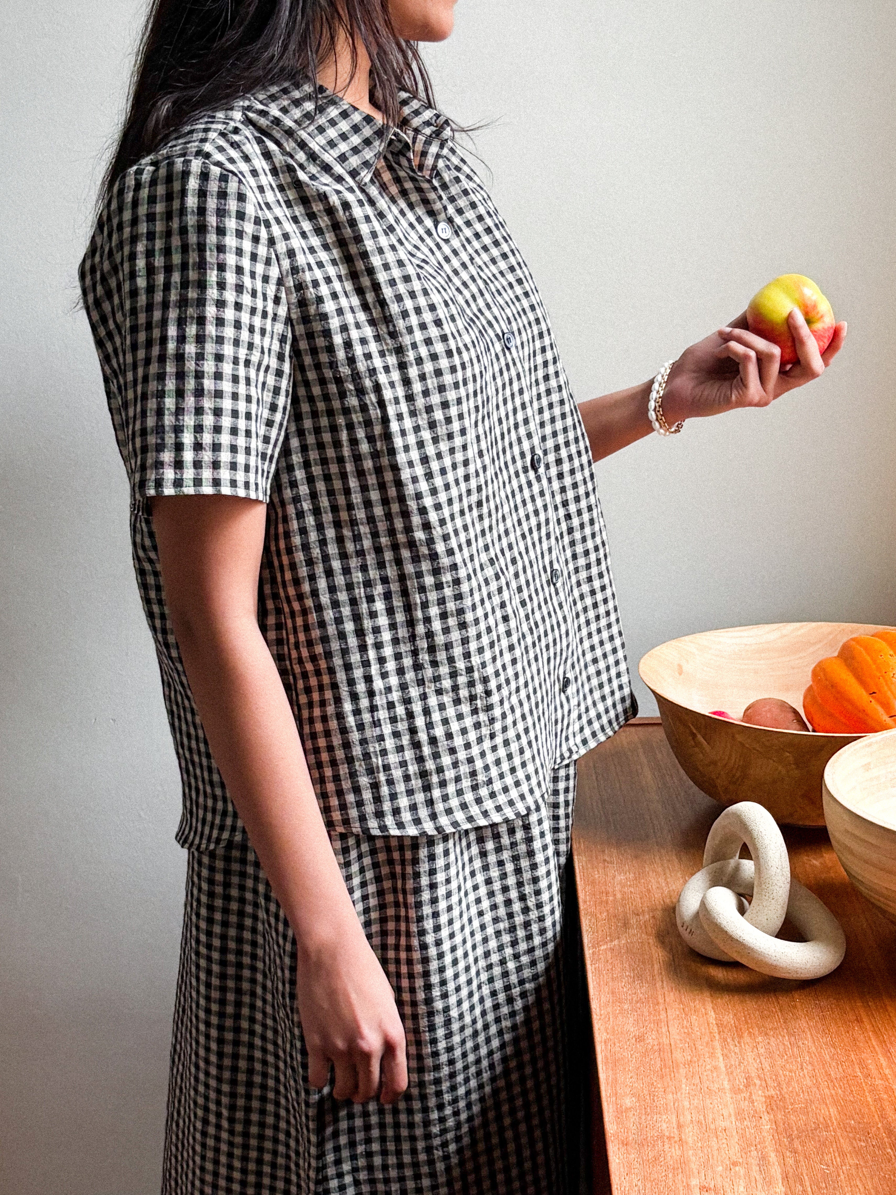 Sattva by Sarah - Button Blouse -