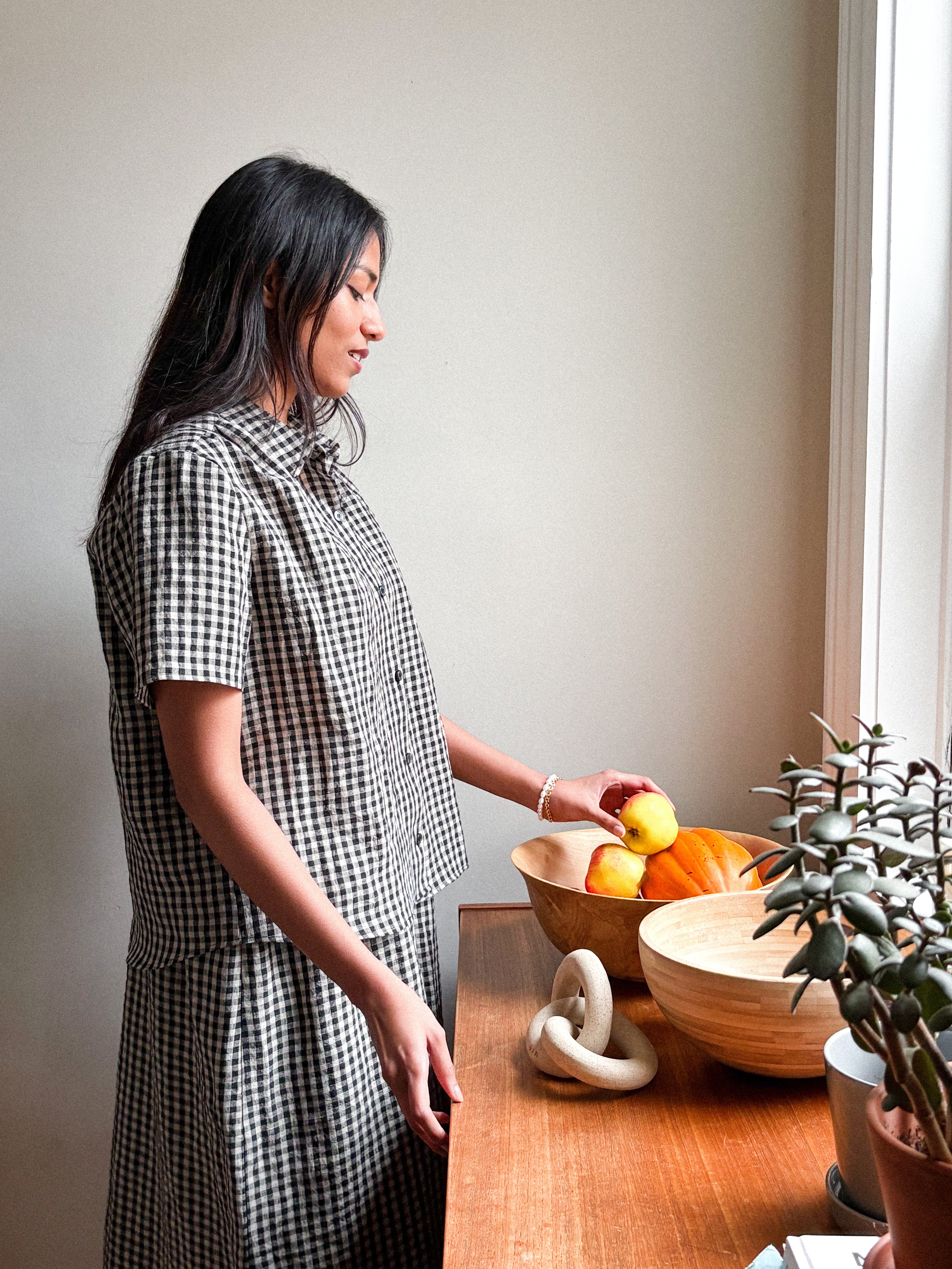 Sattva by Sarah - Button Blouse -