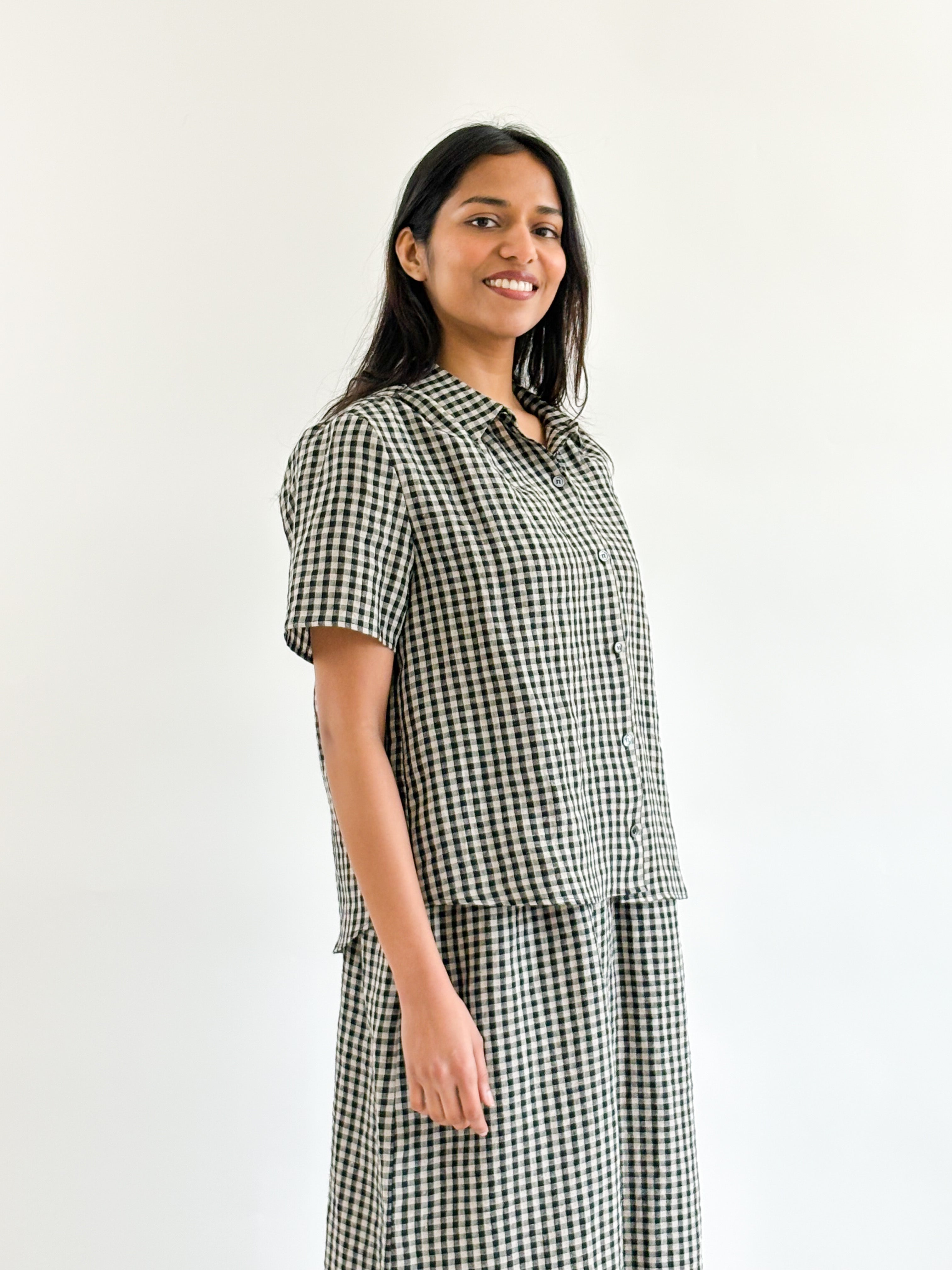 Sattva by Sarah - Button Blouse -