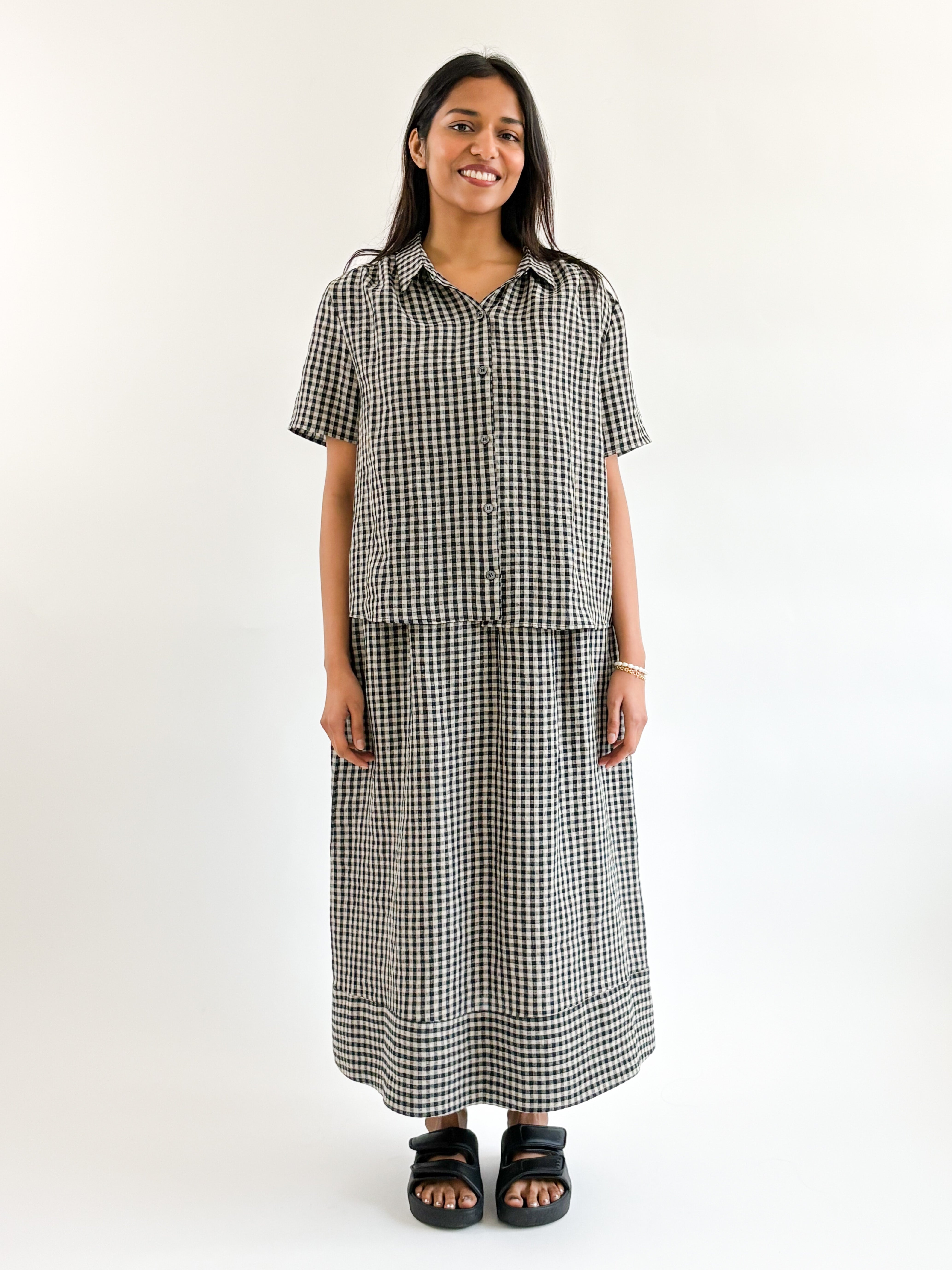 Sattva by Sarah - Button Blouse -