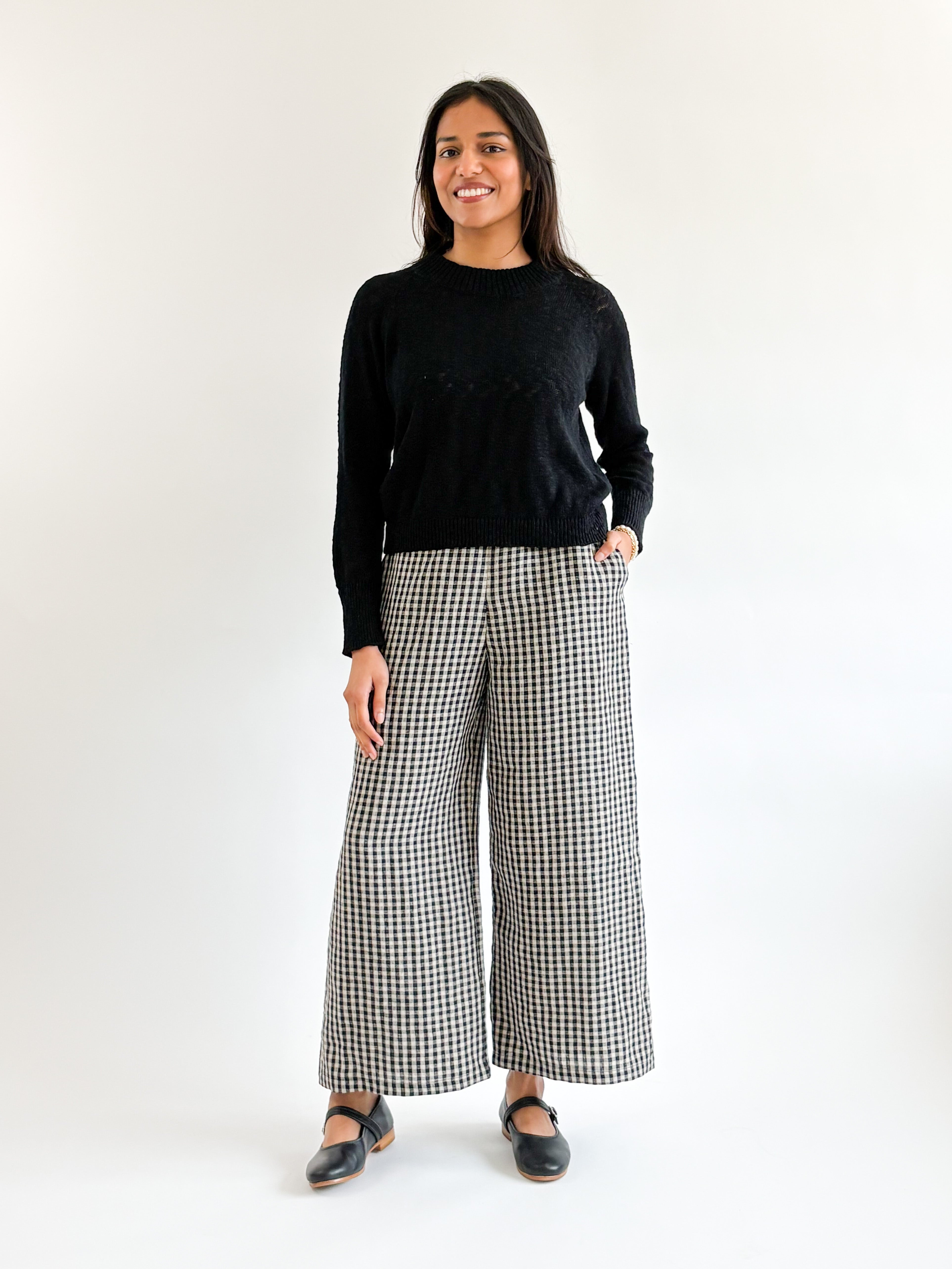 Sattva by Sarah - Flame Crop Crew -