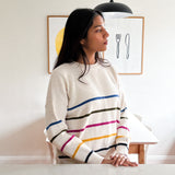 Sattva by Sarah - Striped Crew -