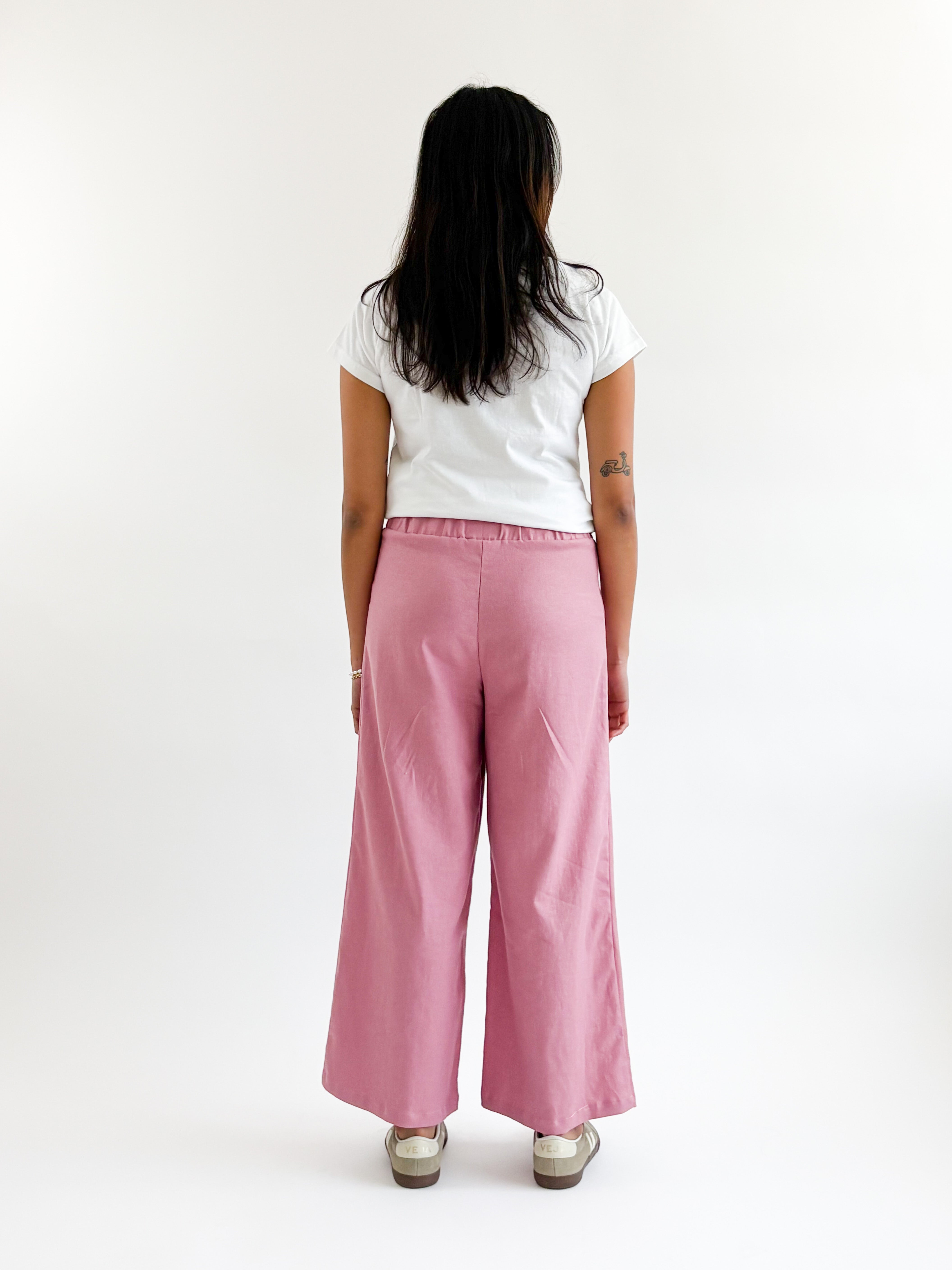 Sattva by Sarah - Coastal HW Linen Pant -