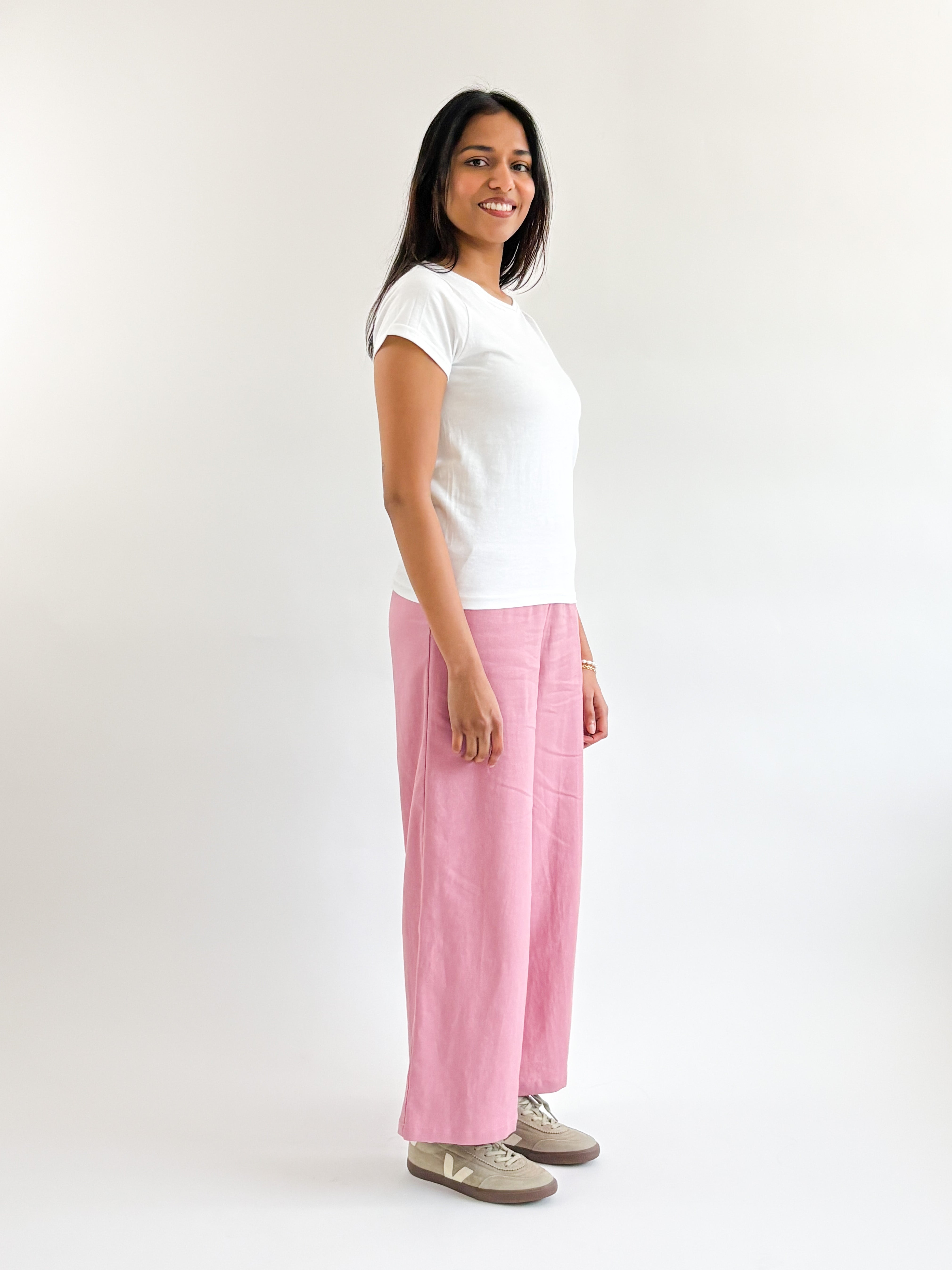 Sattva by Sarah - Coastal HW Linen Pant -
