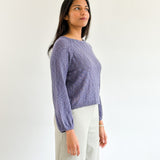 Sattva by Sarah - Flame Balloon Sleeve Sweater -