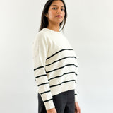Sattva by Sarah - Striped Crew -