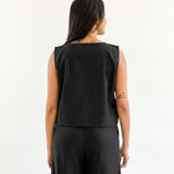 Sattva by Sarah - Coastal Linen Tank -